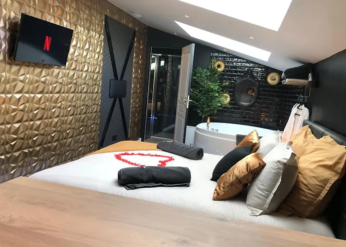 Motel para Casais Playroom Et Nuit Insolite